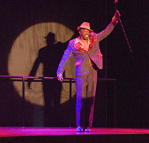 Edwin Lee Gibson in 'The Seven' at the La Jolla Playhouse. Photo by J.T. Macmillan