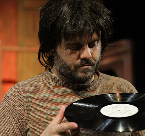 Benjamin Burdick in 'Rock and Roll' at Open Fist Theatre. Photo by Tom Burruss