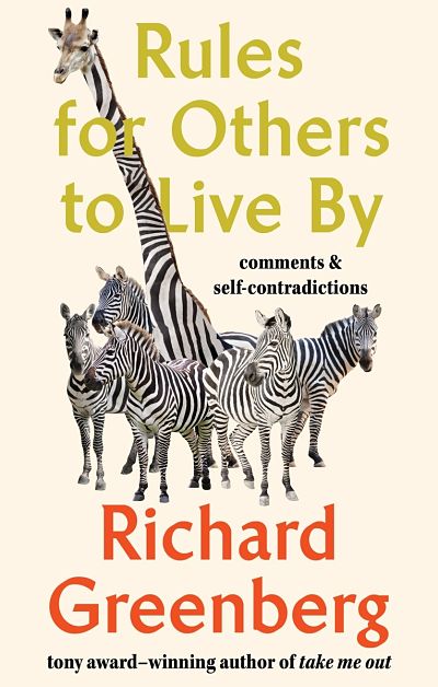 Cover of Richard Greenberg's 'Rules for Others to Live By'