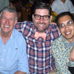 Michael Edwards, Mark Rucker and Everett Pelayo, October 2011