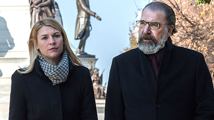 Claire Danes and Mandy Patinkin in Homeland