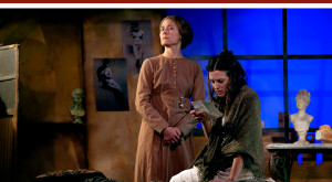 Alicia Wollerton in the title role and Dana Green as Valerie in 'Cousin Bette' at Antaeus Theatre Company. Photo by Michele K. Short.