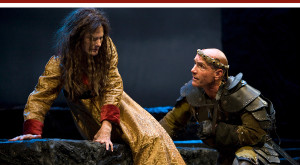 Susan Angelo and Steve Weingartner in 'Richard III' at A Noise Within. Photo by Craig Schwartz