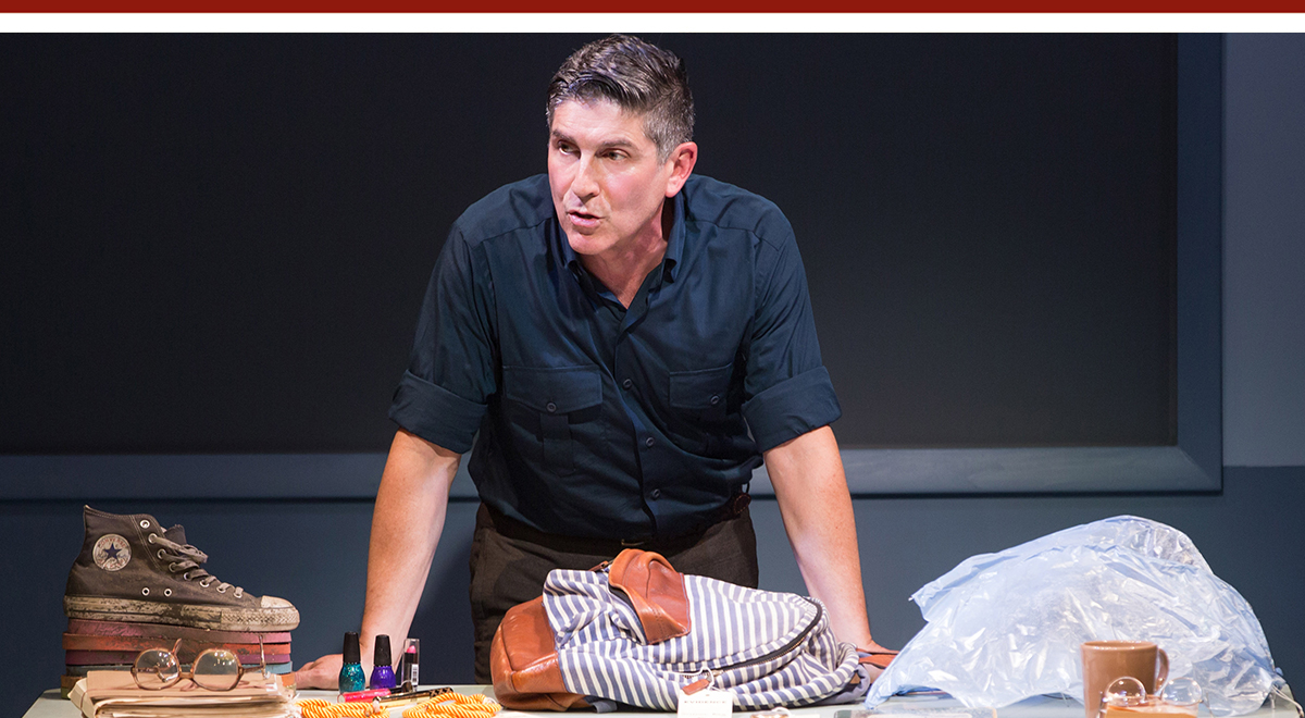 James Lucesne in 'The Absolute Brightness of Leonard Pelkey,' an independent production at the Kirk Douglas Theatre